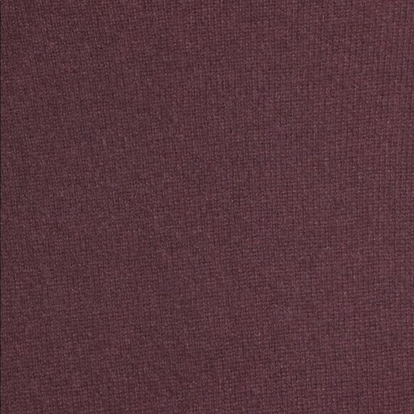 Halogen  pure 100% cashmere V neck sweater size XS, burgundy NWT - Picture 4 of 11